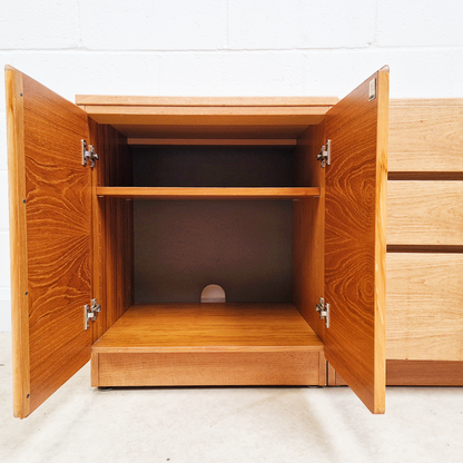 Beaver & Tapley Model 33 Vintage Mid Century Modular Sideboard Cabinet Drawer Set