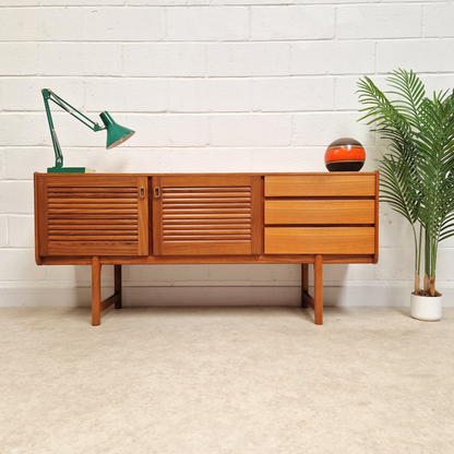 McIntosh Vintage Mid Century 1960s Danish Design Sideboard Credenza