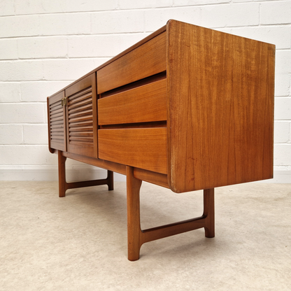 McIntosh Vintage Mid Century 1960s Danish Design Sideboard Credenza