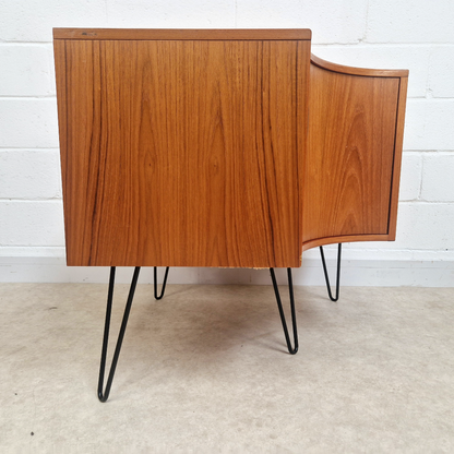 G Plan Fresco Red Label Compact Danish Design Retro Corner Unit Sideboard