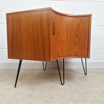 G Plan Fresco Red Label Compact Danish Design Retro Corner Unit Sideboard