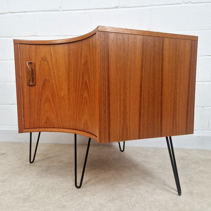 G Plan Fresco Red Label Compact Danish Design Retro Corner Unit Sideboard