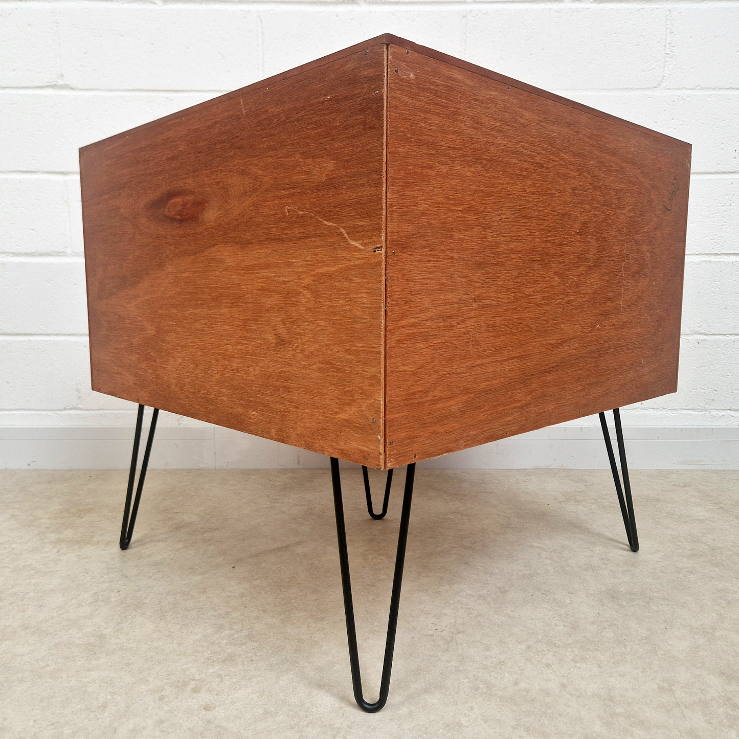 G Plan Fresco Red Label Compact Danish Design Retro Corner Unit Sideboard