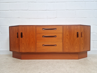 V.B Wilkins G Plan Red Label Vintage Mid Century Danish Design Sideboard Credenza