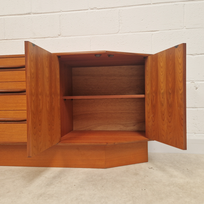 V.B Wilkins G Plan Red Label Vintage Mid Century Danish Design Sideboard Credenza