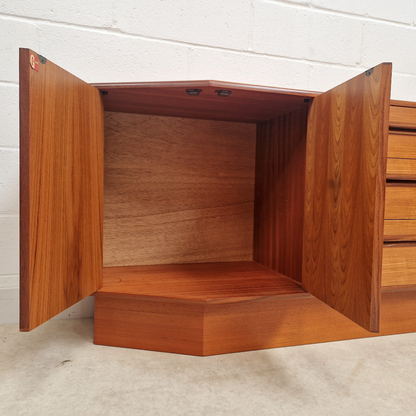 V.B Wilkins G Plan Red Label Vintage Mid Century Danish Design Sideboard Credenza