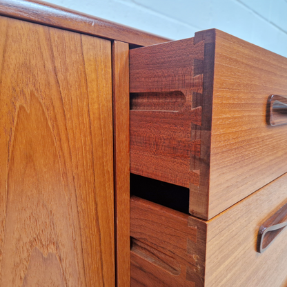 V.B Wilkins G Plan Red Label Vintage Mid Century Danish Design Sideboard Credenza