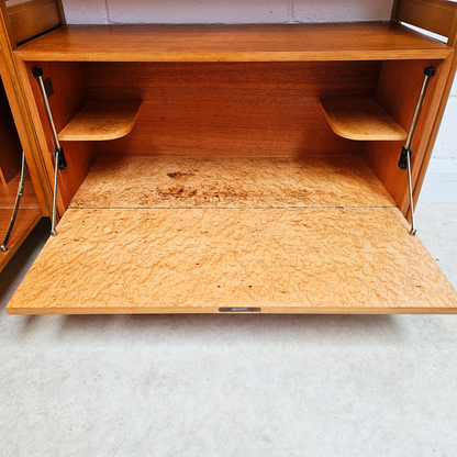 Staples Ladderax Vintage 1960s Mid Century 2 Bay Danish Design Cabinet Sideboard Shelf System (Copy) (Copy)