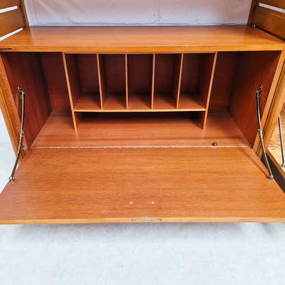 Staples Ladderax Vintage 1960s Mid Century 2 Bay Danish Design Cabinet Sideboard Shelf System (Copy) (Copy)