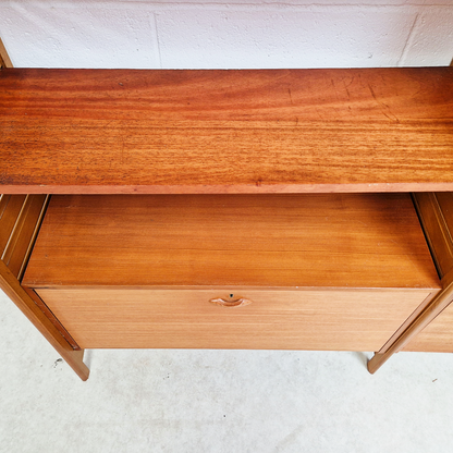 Staples Ladderax Vintage 1960s Mid Century 2 Bay Danish Design Cabinet Sideboard Shelf System (Copy) (Copy)