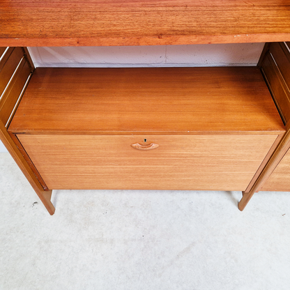 Staples Ladderax Vintage 1960s Mid Century 2 Bay Danish Design Cabinet Sideboard Shelf System (Copy) (Copy)