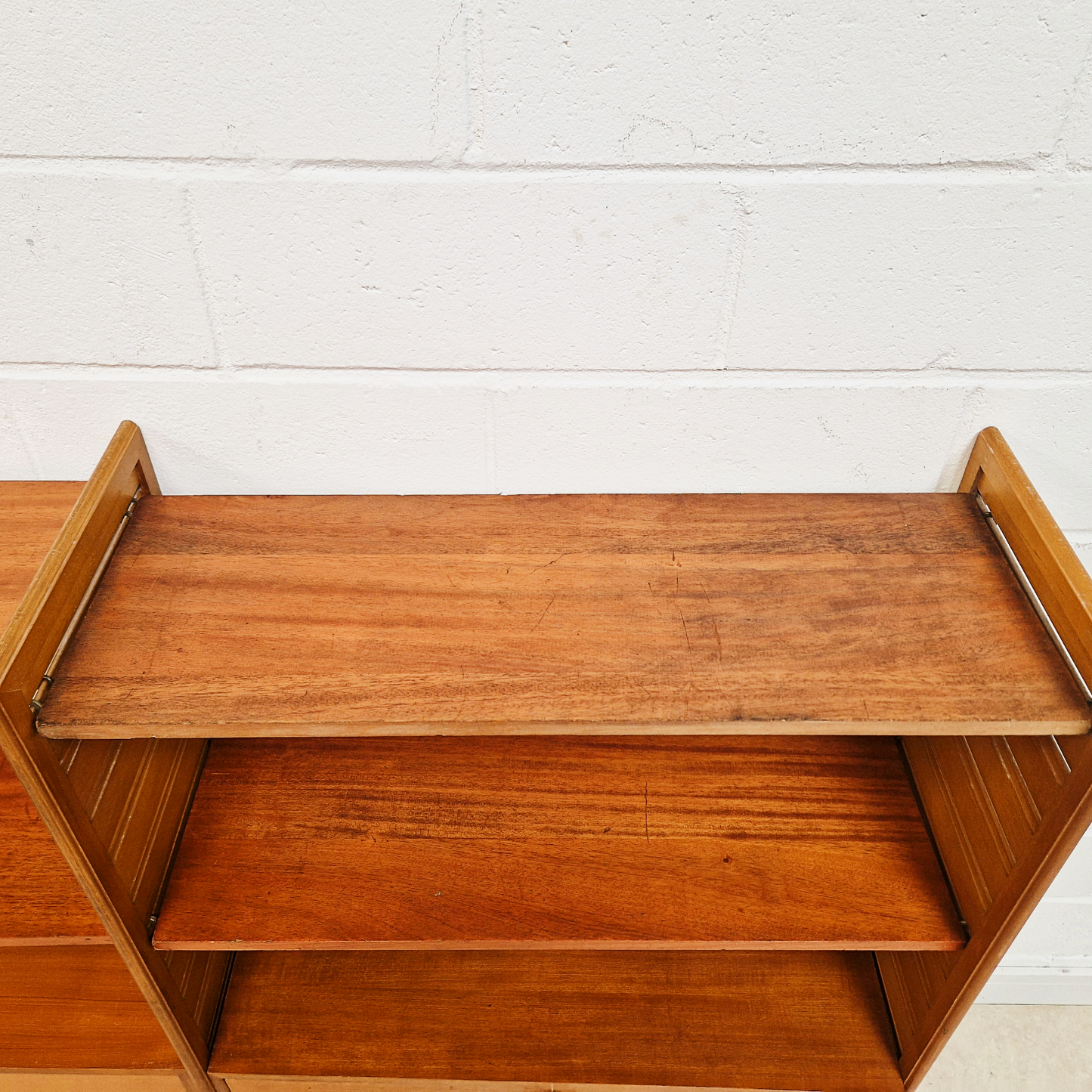 Staples Ladderax Vintage 1960s Mid Century 2 Bay Danish Design Cabinet Sideboard Shelf System (Copy) (Copy)