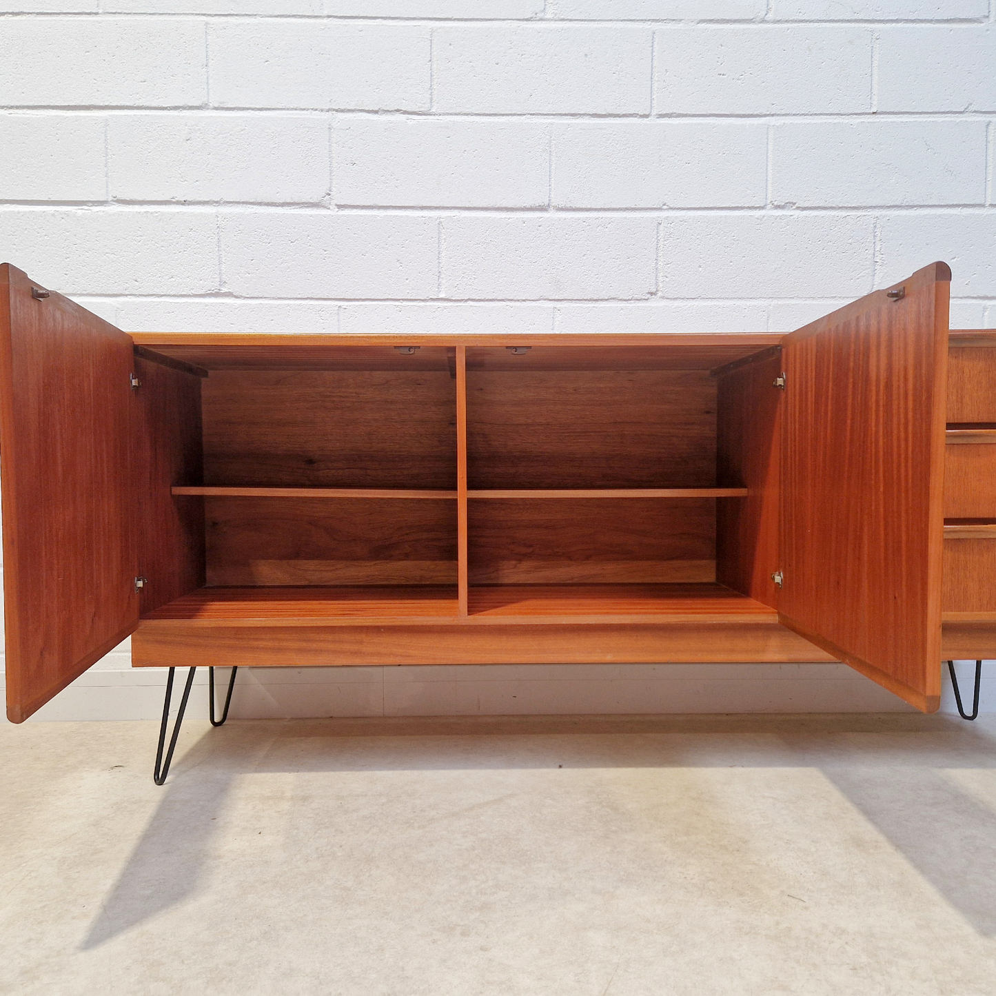 McIntosh Vintage Mid Century Danish Design Medium Teak Sideboard Credenza