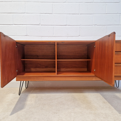 McIntosh Vintage Mid Century Danish Design Medium Teak Sideboard Credenza