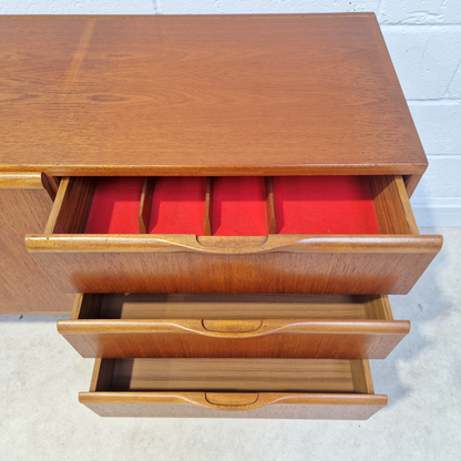 McIntosh Vintage Mid Century Danish Design Medium Teak Sideboard Credenza