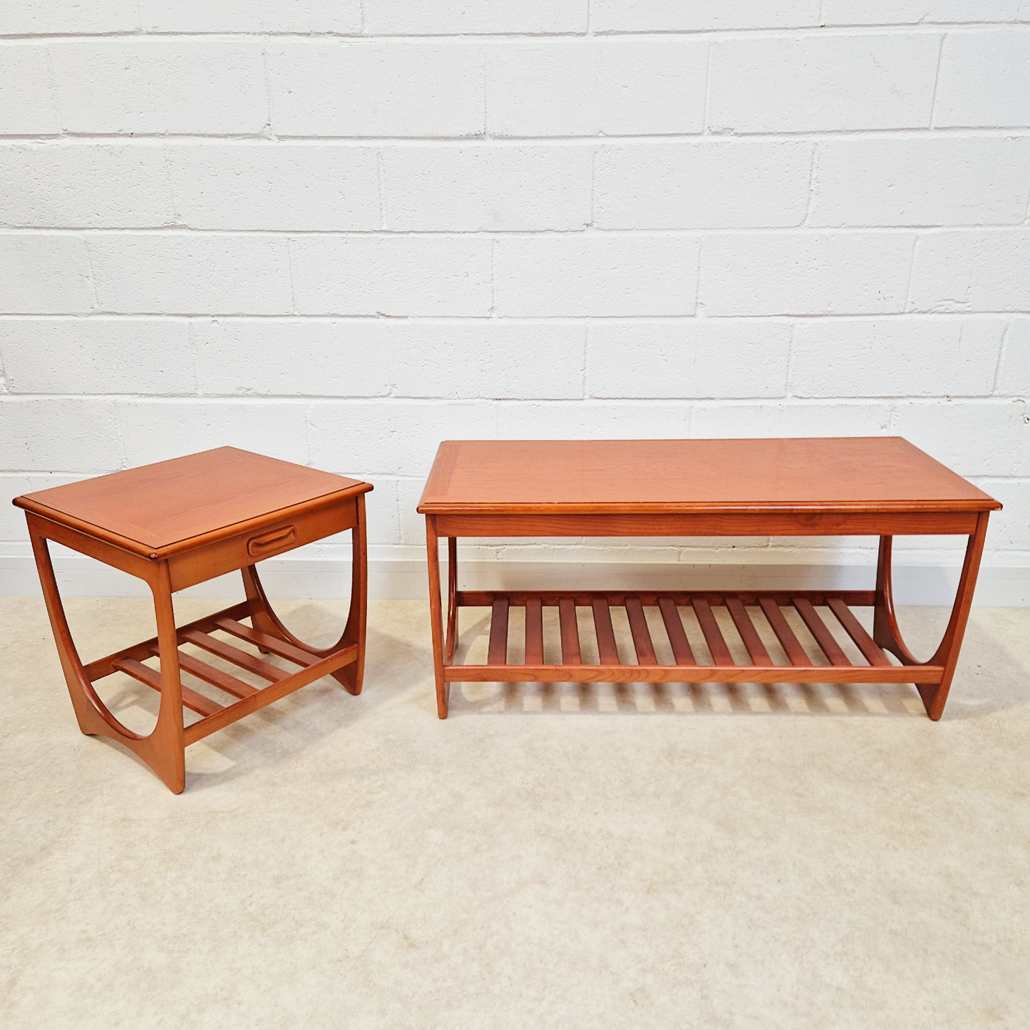 VB Wilkins for G Plan Astro Vintage Mid Century Coffee Table & Side Table Set