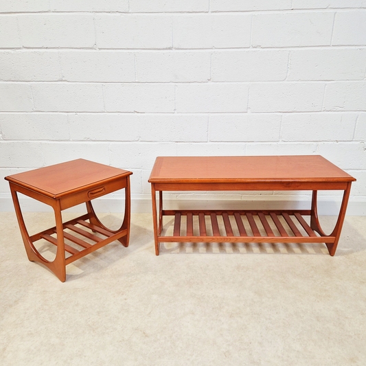 VB Wilkins for G Plan Astro Vintage Mid Century Coffee Table & Side Table Set