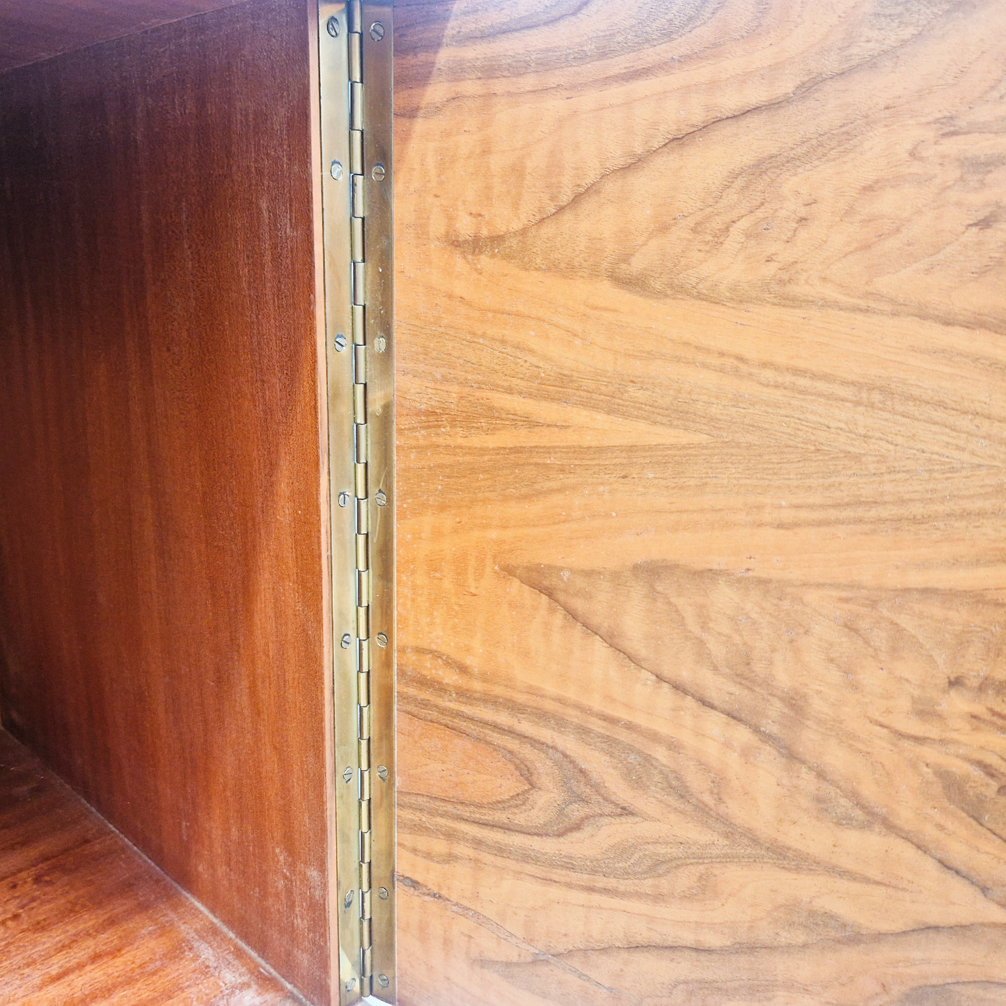 Alfred Cox Vintage for Heal's 1960s Mid Century Golden Teak Sideboard Buffet Credenza