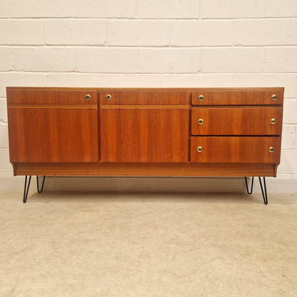 McIntosh Vintage Mid Century Danish Design Medium Teak Retro Sideboard Credenza