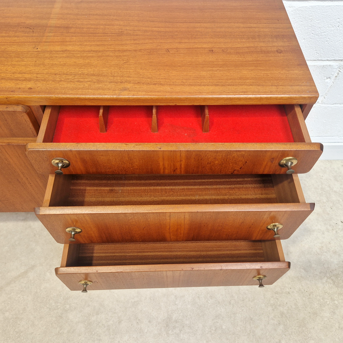 McIntosh Vintage Mid Century Danish Design Medium Teak Retro Sideboard Credenza