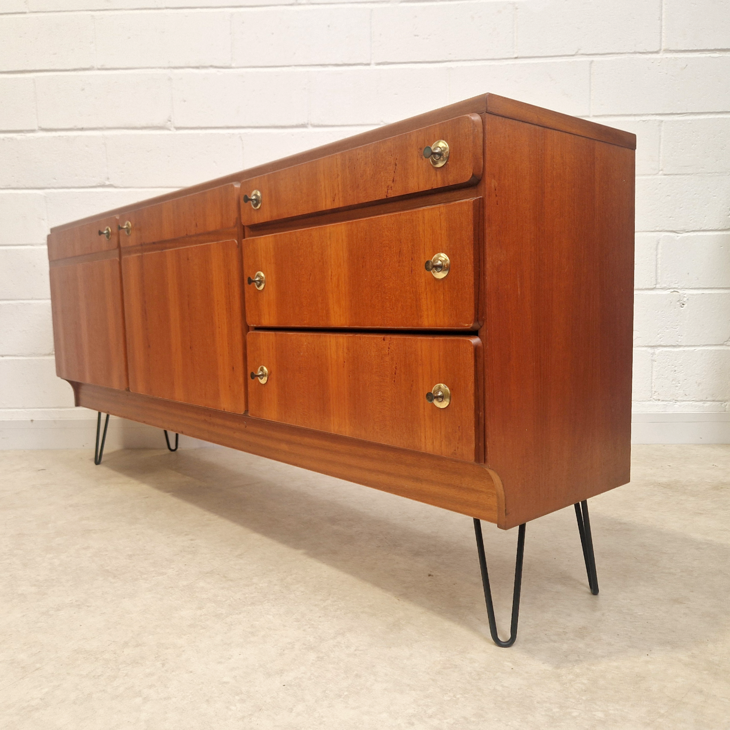 McIntosh Vintage Mid Century Danish Design Medium Teak Retro Sideboard Credenza