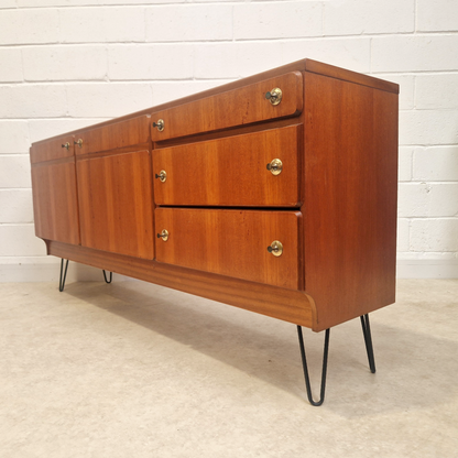 McIntosh Vintage Mid Century Danish Design Medium Teak Retro Sideboard Credenza