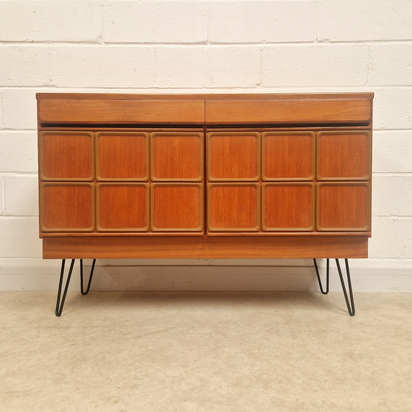 McIntosh Vintage Mid Century Danish Design Compact Teak Retro Sideboard