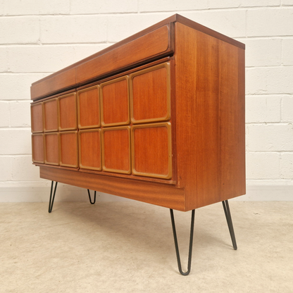 McIntosh Vintage Mid Century Danish Design Compact Teak Retro Sideboard