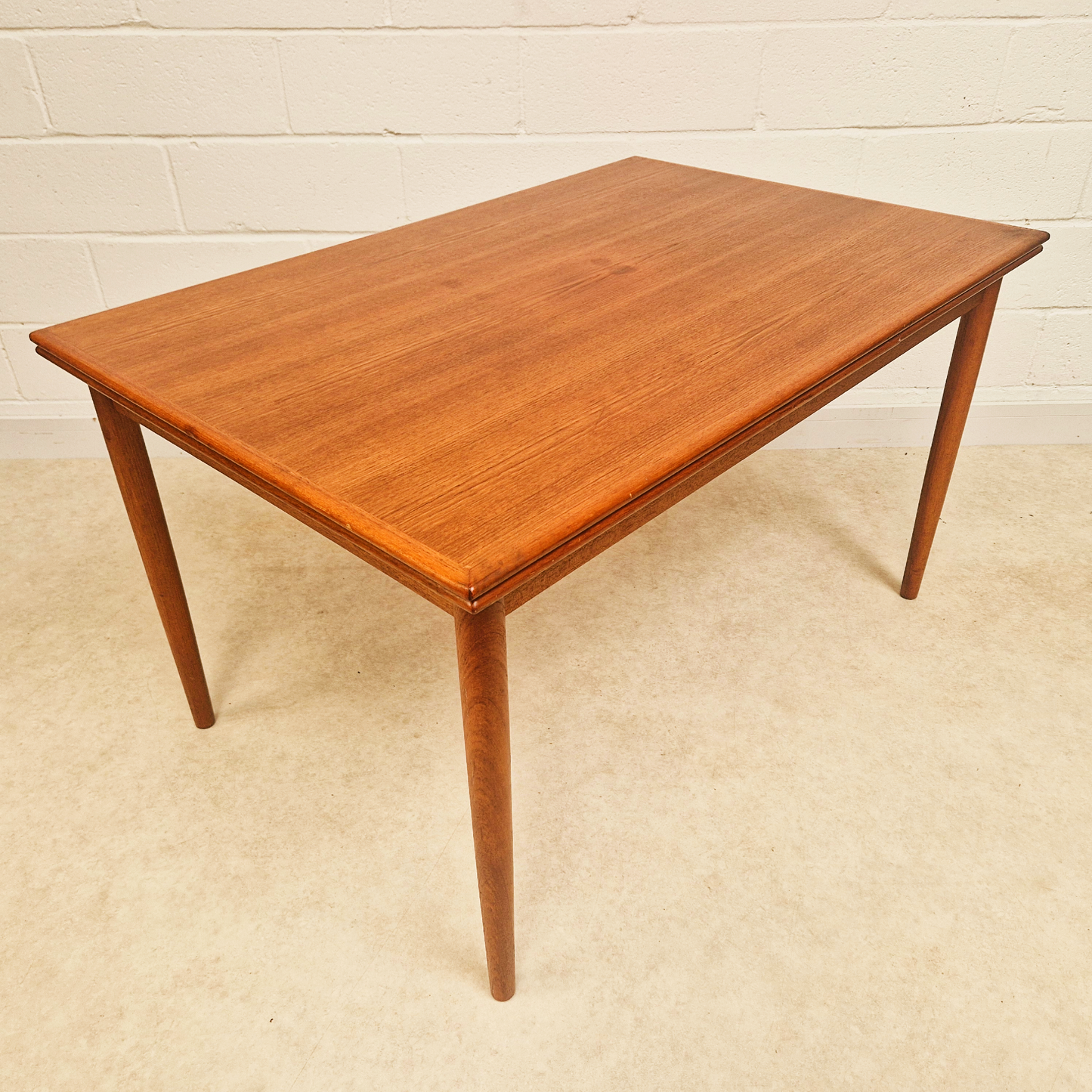 Farstrup Møbler Vintage Mid Century Danish Extending Dining Table