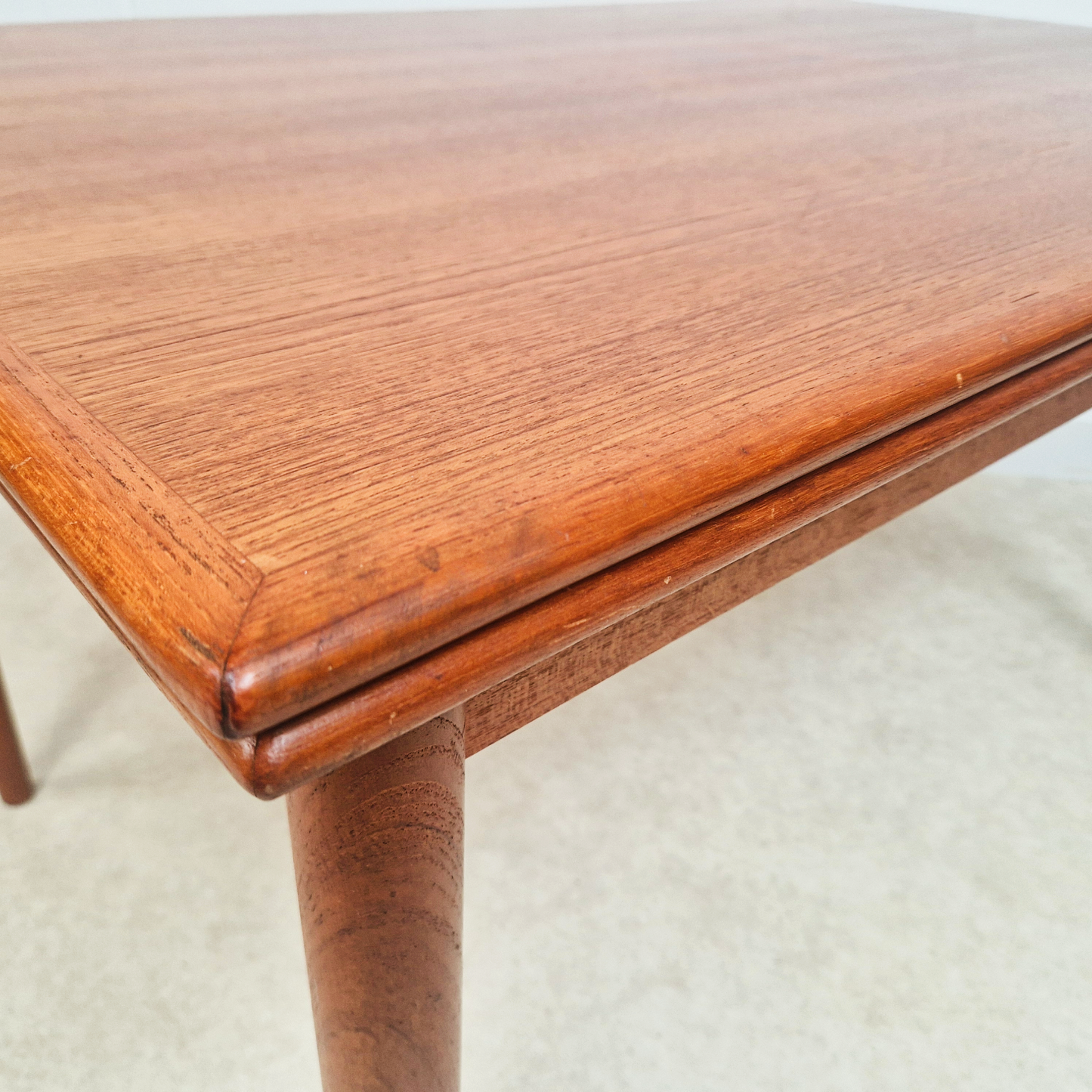 Farstrup Møbler Vintage Mid Century Danish Extending Dining Table