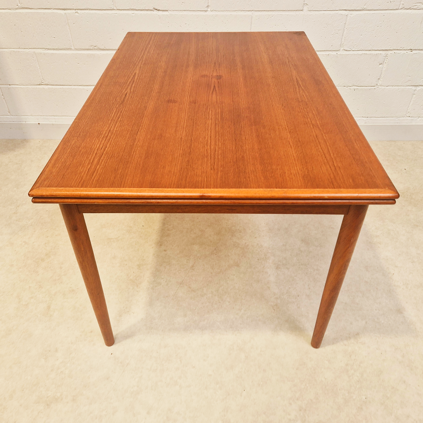 Farstrup Møbler Vintage Mid Century Danish Extending Dining Table