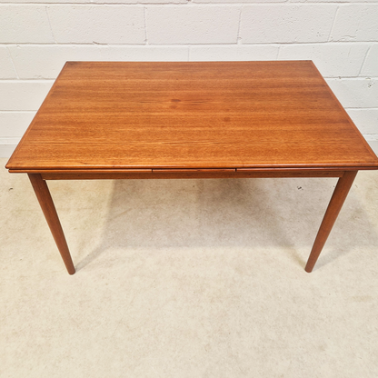 Farstrup Møbler Vintage Mid Century Danish Extending Dining Table