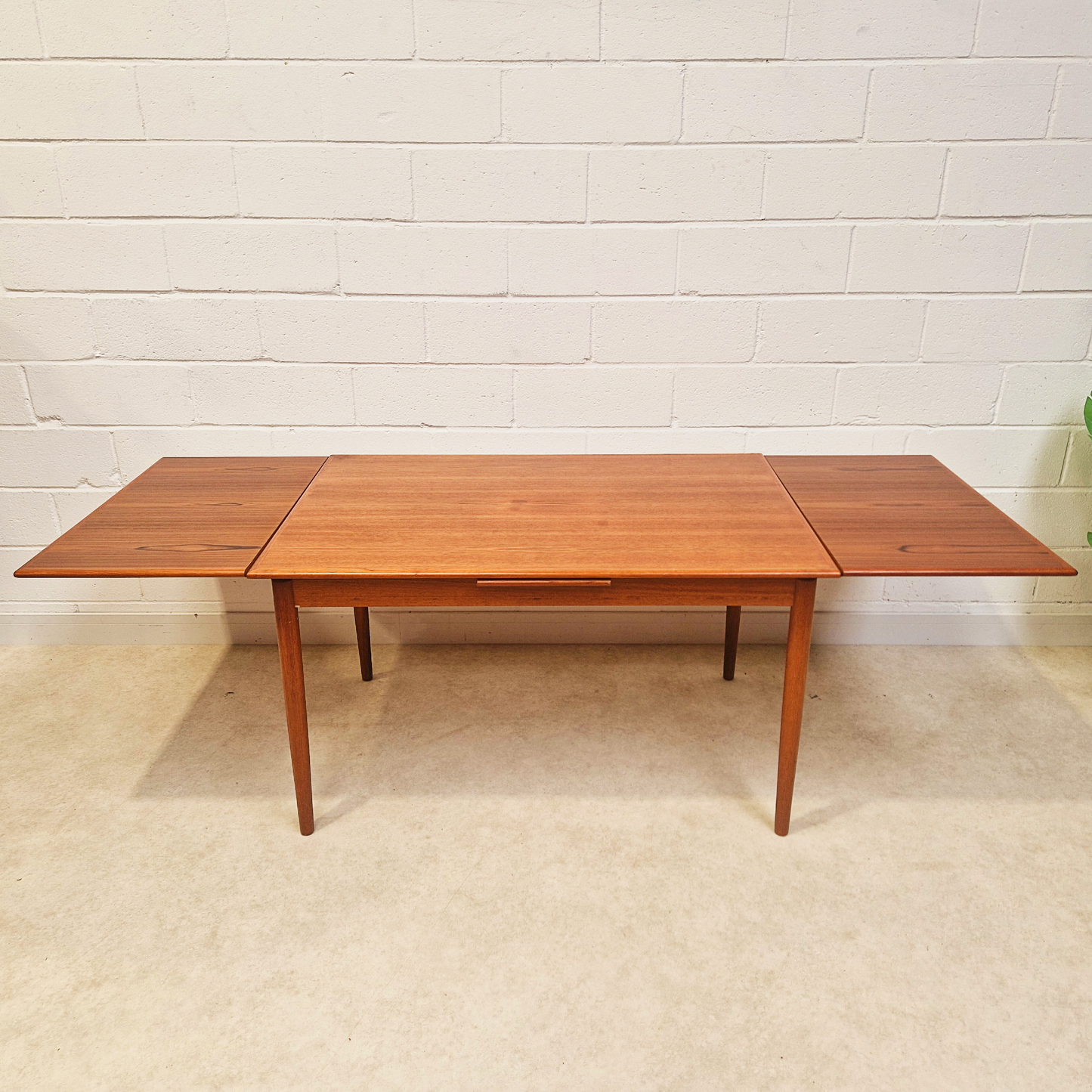 Farstrup Møbler Vintage Mid Century Danish Extending Dining Table