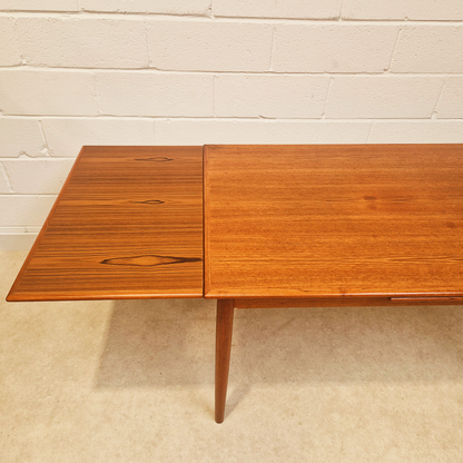 Farstrup Møbler Vintage Mid Century Danish Extending Dining Table
