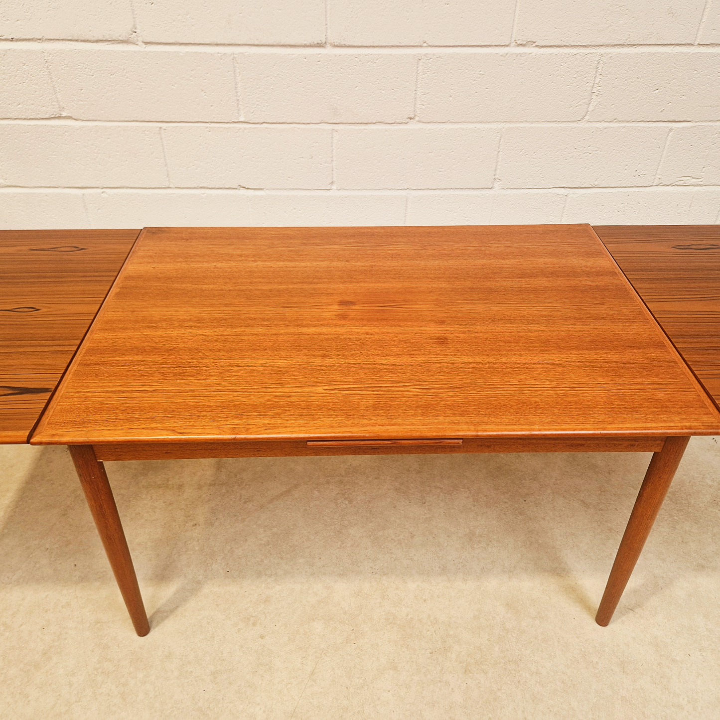 Farstrup Møbler Vintage Mid Century Danish Extending Dining Table