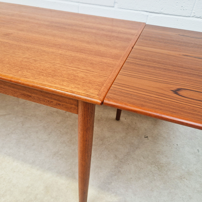 Farstrup Møbler Vintage Mid Century Danish Extending Dining Table