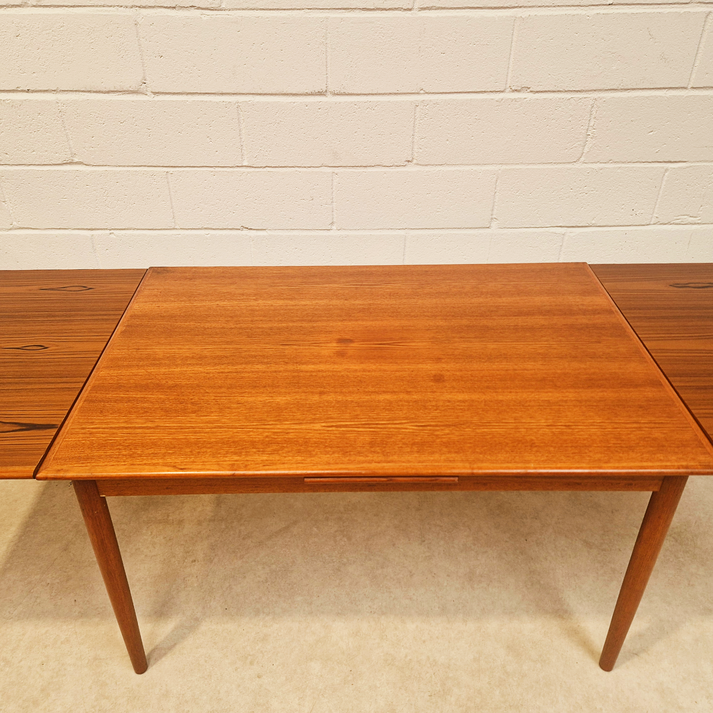 Farstrup Møbler Vintage Mid Century Danish Extending Dining Table