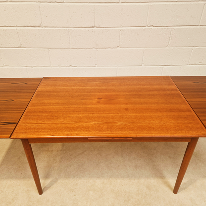 Farstrup Møbler Vintage Mid Century Danish Extending Dining Table