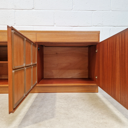 McIntosh Vintage Mid Century Danish Design Medium Teak Long Sideboard Buffet Credenza