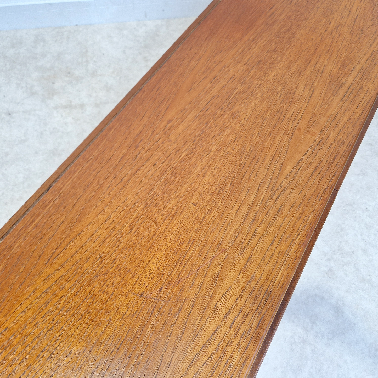 McIntosh Vintage Mid Century Danish Design Medium Teak Long Sideboard Buffet Credenza