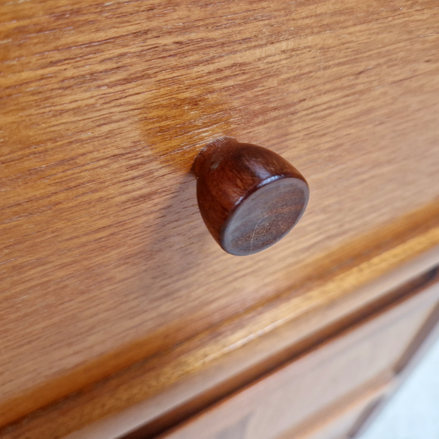 Parker Knoll Mid Century Medium Teak Compact Danish Design Retro Bureau Sideboard Desk