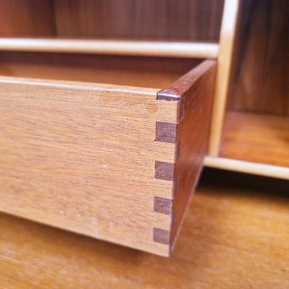 Parker Knoll Mid Century Medium Teak Compact Danish Design Retro Bureau Sideboard Desk