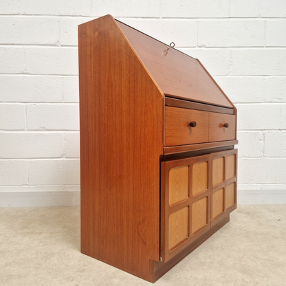 Parker Knoll Mid Century Medium Teak Compact Danish Design Retro Bureau Sideboard Desk
