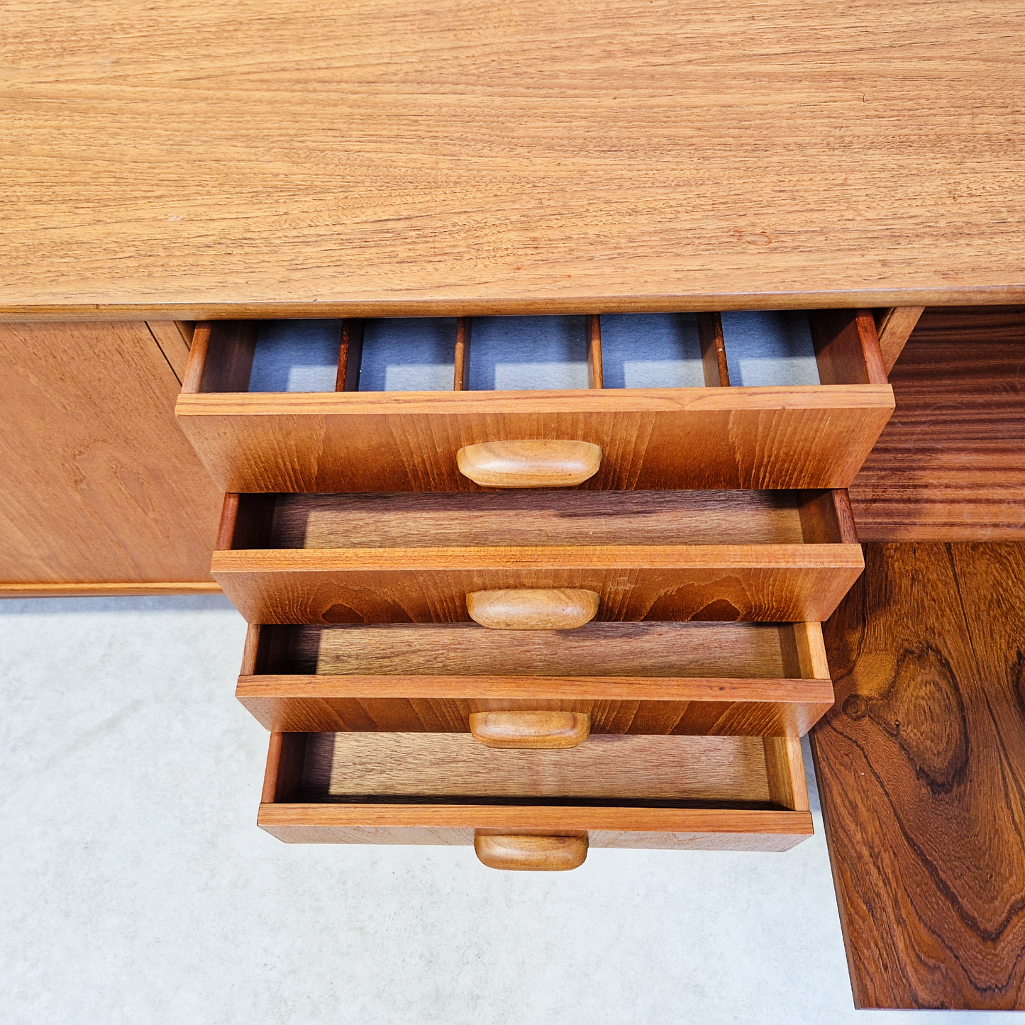 VB Wilkins For G Plan Brasilia Vintage Mid Century Sideboard Credenza