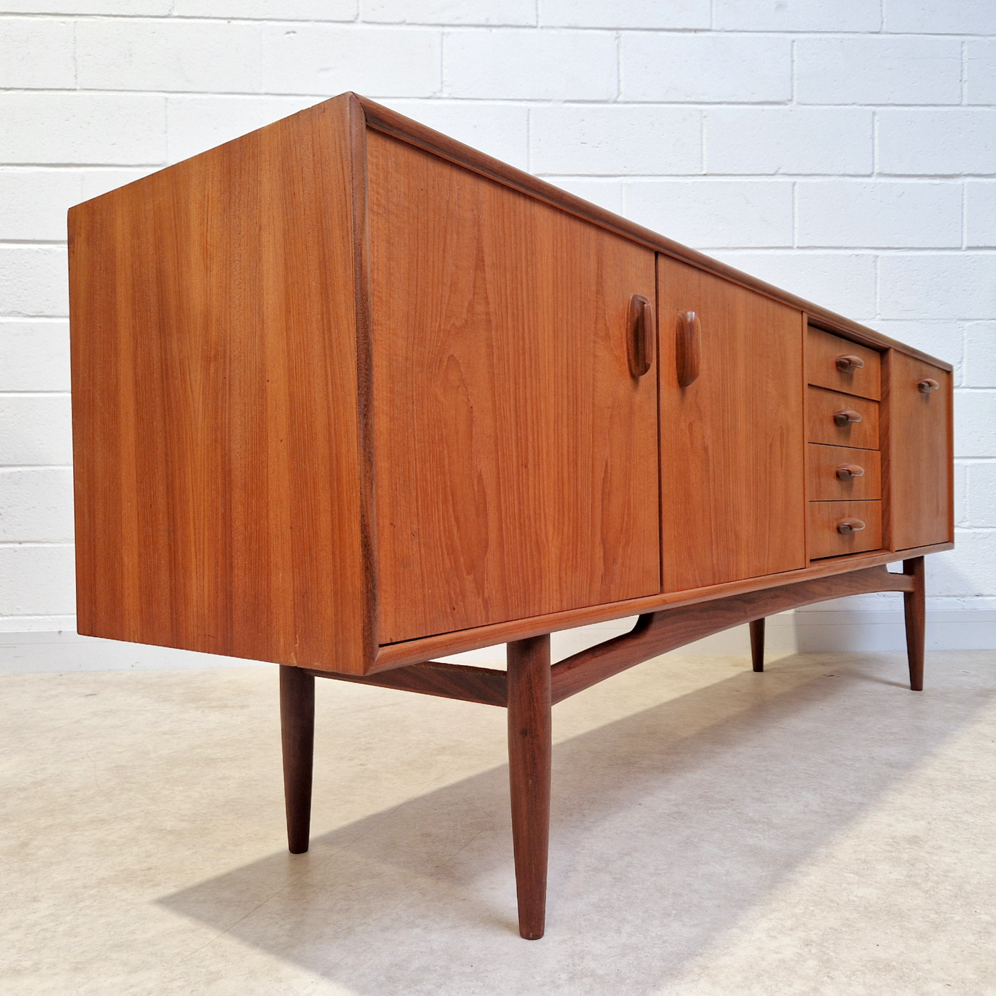 VB Wilkins For G Plan Brasilia Vintage Mid Century Sideboard Credenza