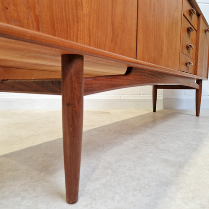 VB Wilkins For G Plan Brasilia Vintage Mid Century Sideboard Credenza