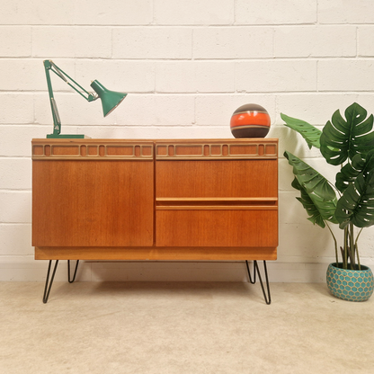 McIntosh Vintage Mid Century Danish Design Compact Medium Teak Retro Sideboard PG240