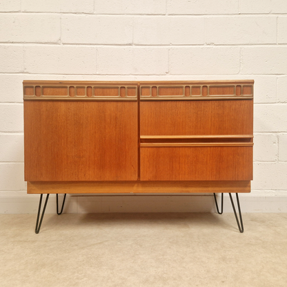 McIntosh Vintage Mid Century Danish Design Compact Medium Teak Retro Sideboard PG240