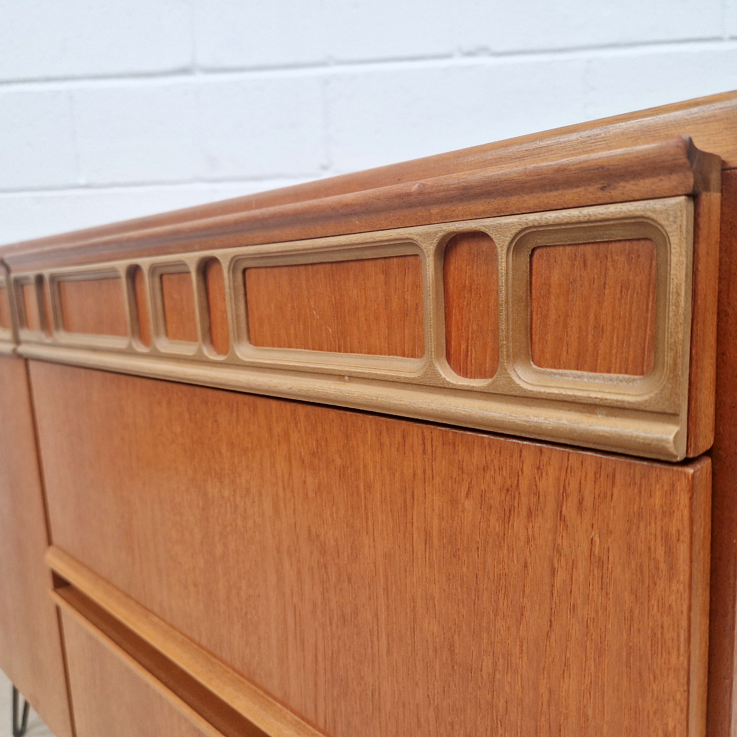 McIntosh Vintage Mid Century Danish Design Compact Medium Teak Retro Sideboard PG240