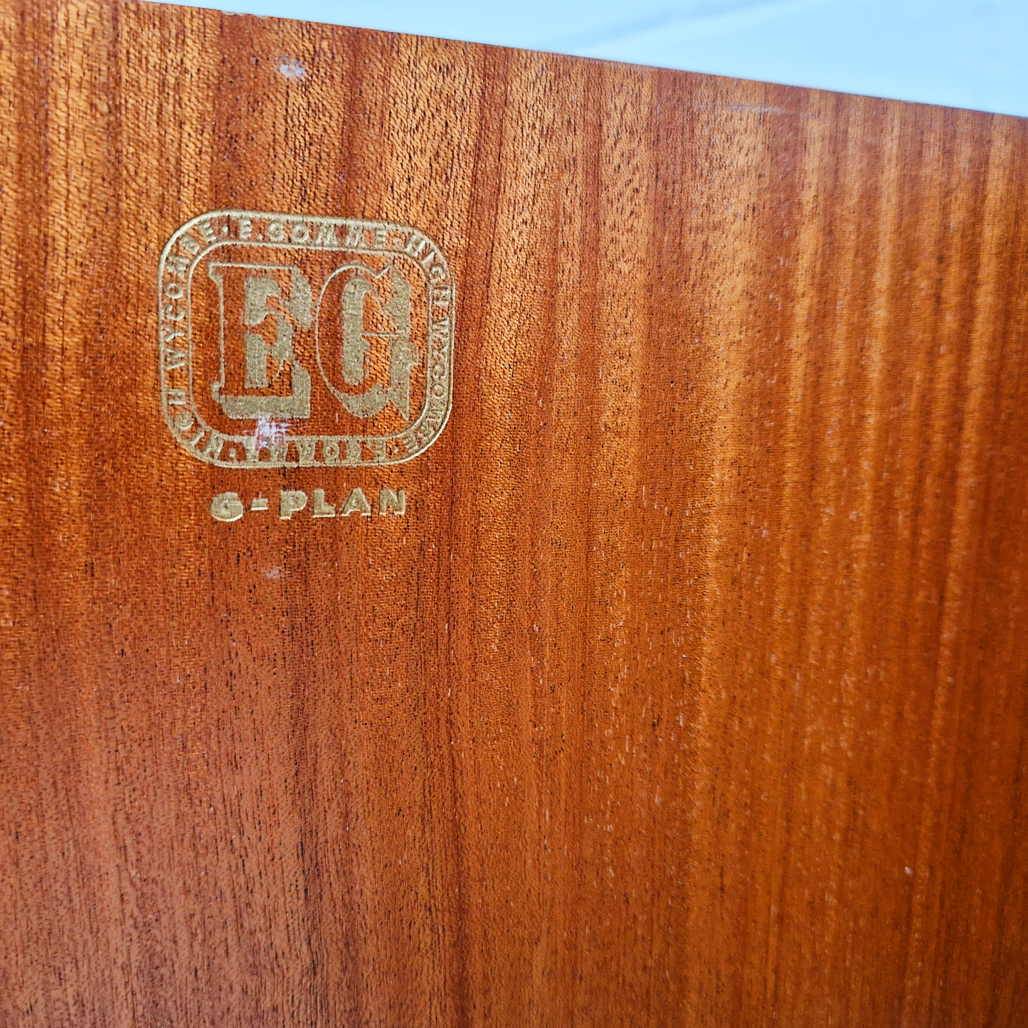 G Plan E Gomme Gold Label 1960's Vintage Wardrobe Cabinet Chest Drawers Combination Piece